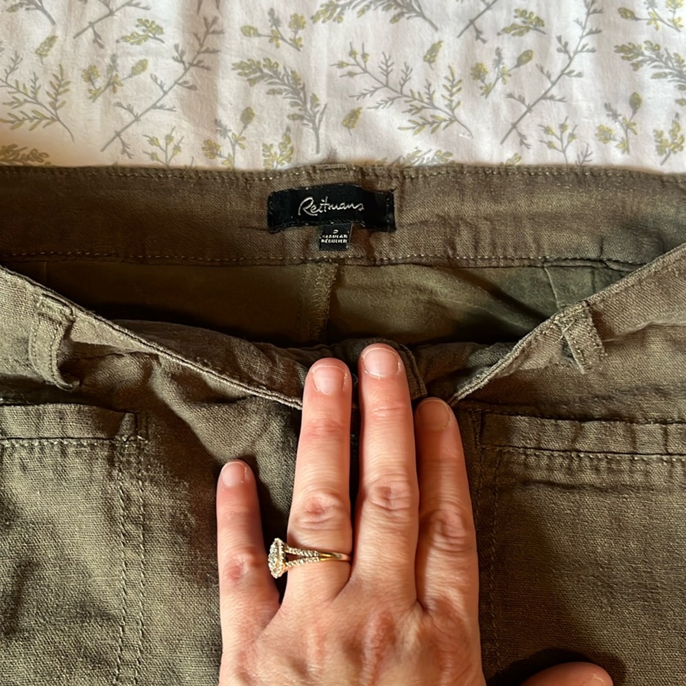 Mini skirt kaki